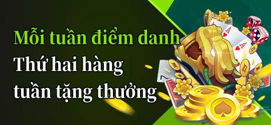 Khuyến mãi điểm danh hàng tuần